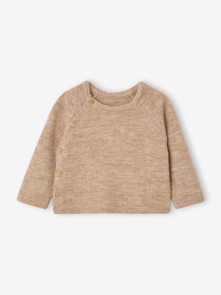 Pack of 3 newborn pieces marl beige - vertbaudet enfant 