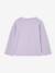 Long-sleeved T-shirt for girls mauve+plum - vertbaudet enfant 