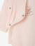 Lot de 2 bodies naissance manches longues cappuccino+rose pâle+vert sauge - vertbaudet enfant 