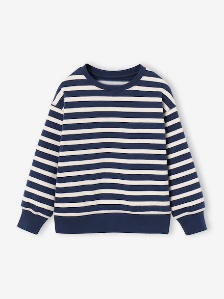 Pack of 2 crew neck sweatshirts for boys sage green - vertbaudet enfant 