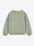 Sweat fille motif imprimé anthracite+corail+pivoine+sauge+vanille+violet+violine - vertbaudet enfant 