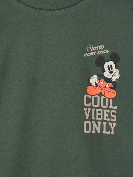 Long-sleeved Mickey T-shirt for boys green - vertbaudet enfant 