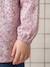 customisable buttoned school apron for girls candy pink - vertbaudet enfant 