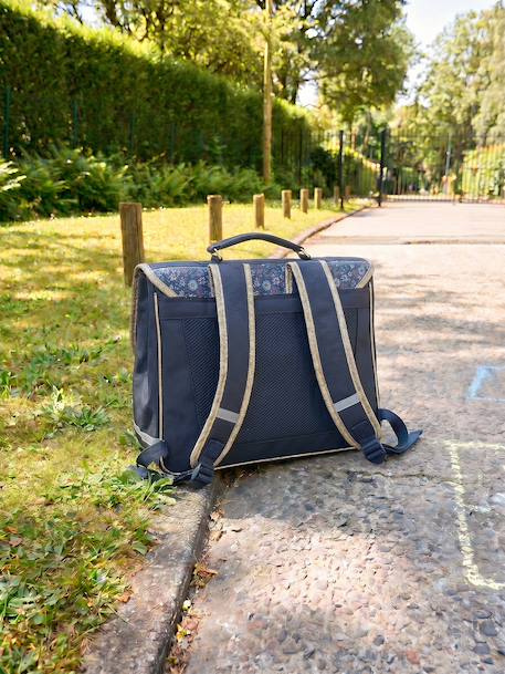 Cartable fille bleu foncé - vertbaudet enfant 
