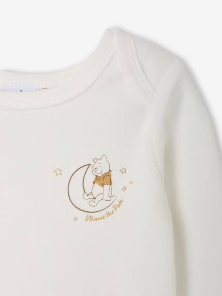 Pack of 2 Winnie the Pooh bodysuits aqua green - vertbaudet enfant 