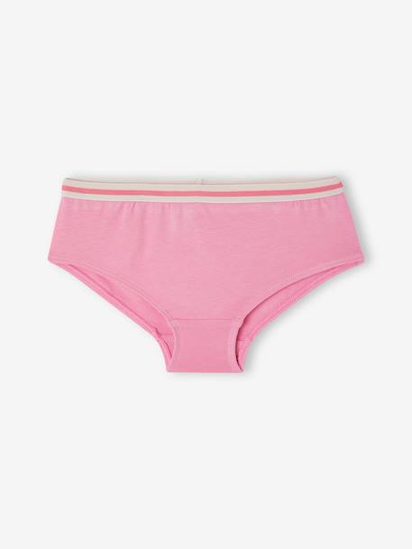 Pack of 7 shorts for girls ecru - vertbaudet enfant 