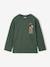 T-shirt manches longues Mickey garçon vert - vertbaudet enfant 
