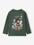 T-shirt manches longues Mickey garçon vert - vertbaudet enfant 