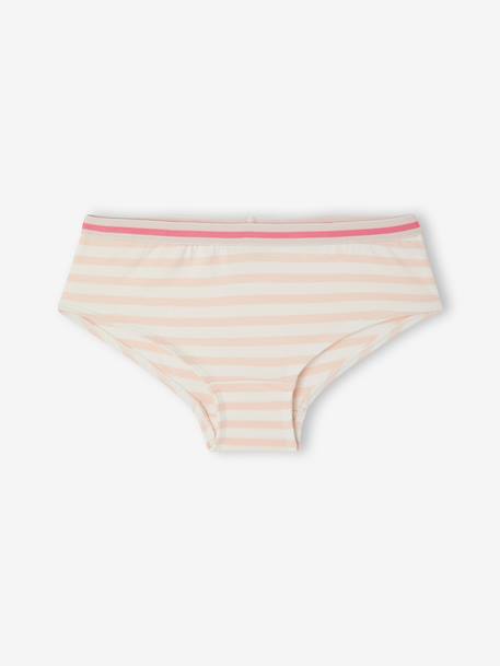Pack of 7 shorts for girls ecru - vertbaudet enfant 