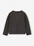 Long-sleeved T-shirt for girls anthracite+ecru+old rose - vertbaudet enfant 