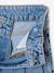 Jean large fille bleu moyen+denim gris - vertbaudet enfant 