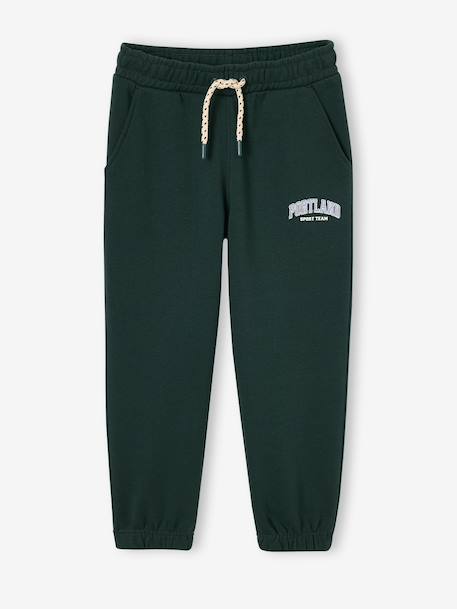 Pantalon de jogging garçon beige+marine+vert sapin - vertbaudet enfant 