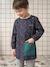 customisable zip-up smock for boys night blue - vertbaudet enfant 