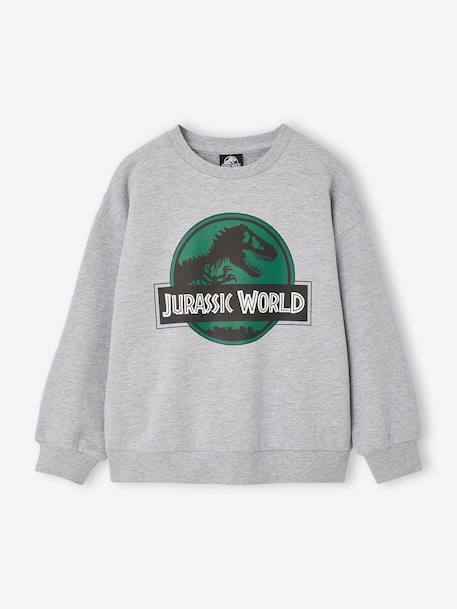 Sweatshirt Jurassic World for boys marl grey - vertbaudet enfant 