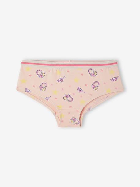Pack of 7 shorts for girls ecru - vertbaudet enfant 
