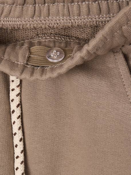 Jogging bottoms for boys beige+fir green+navy blue - vertbaudet enfant 