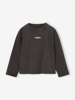 -Long-sleeved T-shirt for girls