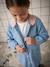 customisable apron for girls denim blue - vertbaudet enfant 