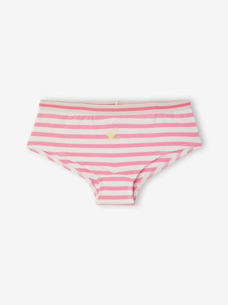 Pack of 7 shorts for girls ecru - vertbaudet enfant 