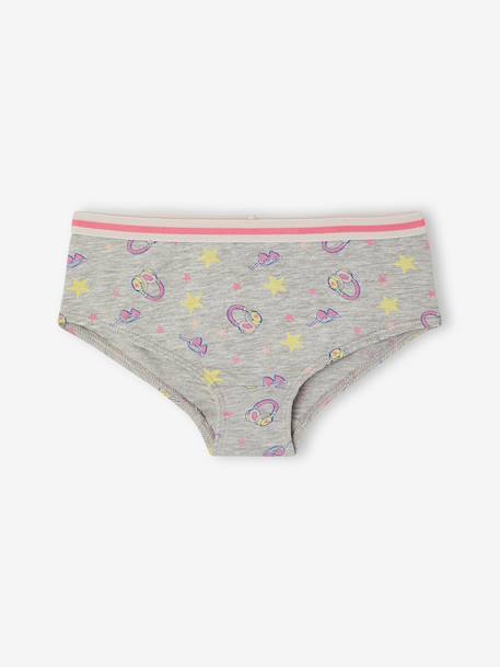 Pack of 7 shorts for girls ecru - vertbaudet enfant 