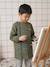 Side-zip school apron for boys khaki - vertbaudet enfant 