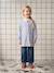 customisable smock for girls blue - vertbaudet enfant 