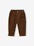 Pantalon bébé en velours côtelé bleu grisé+brown+caramel+lichen - vertbaudet enfant 