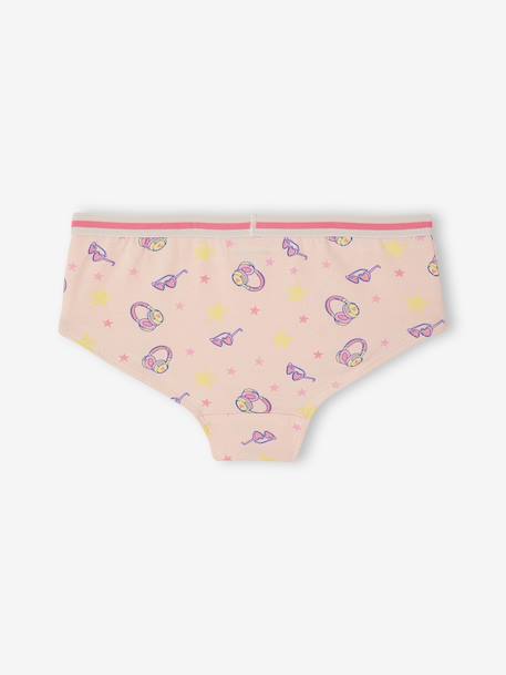 Pack of 7 shorts for girls ecru - vertbaudet enfant 
