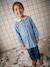 Customisable smock for girls denim blue - vertbaudet enfant 