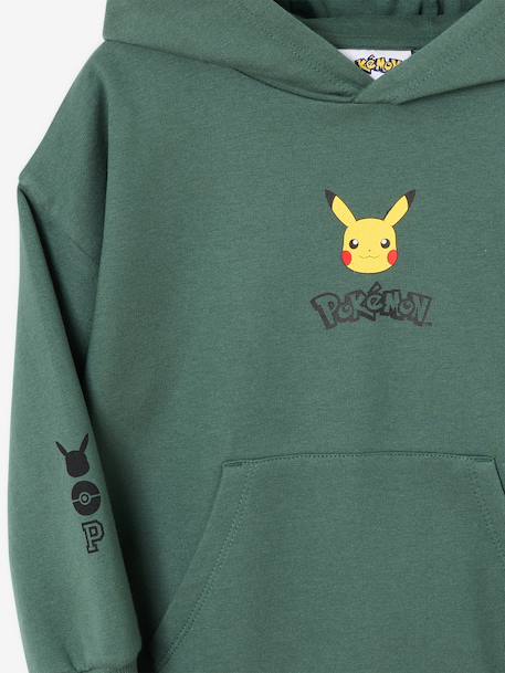 Pikachu hooded sweatshirt for boys green - vertbaudet enfant 