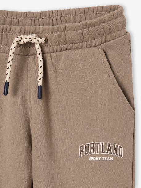 Pantalon de jogging garçon beige+marine+vert sapin - vertbaudet enfant 
