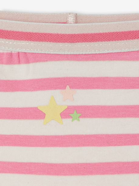 Pack of 7 shorts for girls ecru - vertbaudet enfant 