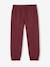 Pantalon de jogging garçon bordeaux+gris ardoise - vertbaudet enfant 