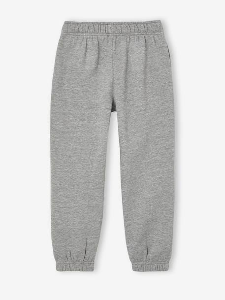 Jogging bottoms for boys marl grey - vertbaudet enfant 