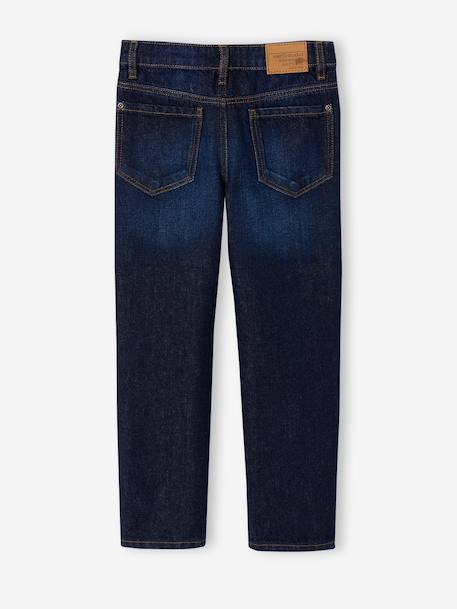 Straight-leg jeans for boys brut denim+stone - vertbaudet enfant 