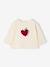 Long-sleeved T-shirt for baby girls ecru - vertbaudet enfant 