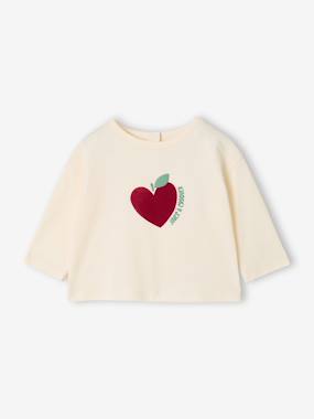 -T-shirt manches longues bébé fille
