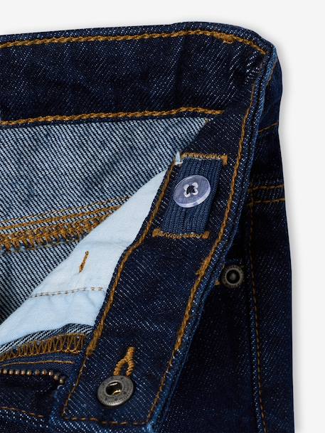 Straight-leg jeans for boys brut denim+stone - vertbaudet enfant 