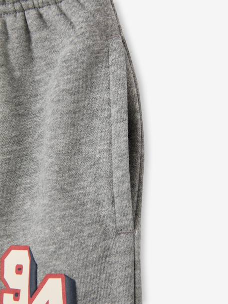Jogging bottoms for boys marl grey - vertbaudet enfant 