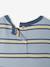 Long-sleeved T-shirt for baby sky blue - vertbaudet enfant 