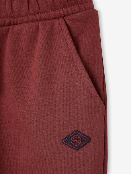 Joggers for boys bordeaux red+denim blue+fir green - vertbaudet enfant 