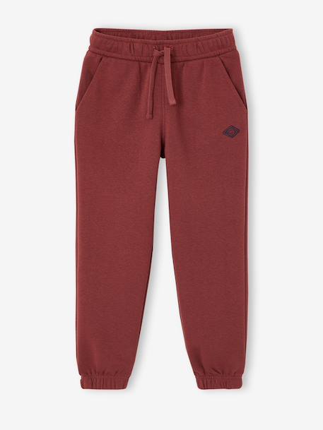 Pantalon de jogging garçon bleu jean+bordeaux+vert sapin - vertbaudet enfant 