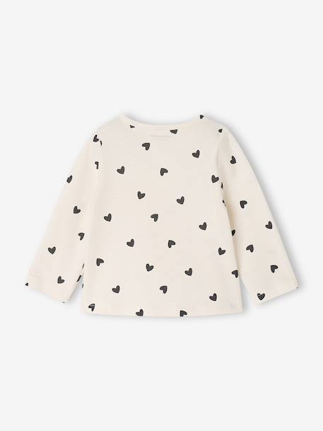 Pack of 2 long-sleeved Basics baby t-shirts hazel - vertbaudet enfant 