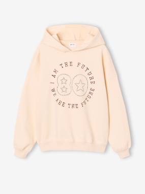 Hooded sweatshirt for girls - vertbaudet enfant -Hooded sweatshirt for girls