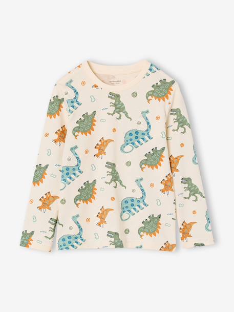 Pack of 2 pyjamas for boys ecru - vertbaudet enfant 