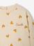 Sweatshirt with leopard print taupe+vanilla - vertbaudet enfant 