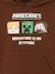 Hoodie for boys by Minecraft chocolate - vertbaudet enfant 