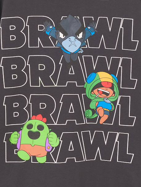 Sweat à capuche Brawl Stars garçon anthracite - vertbaudet enfant 