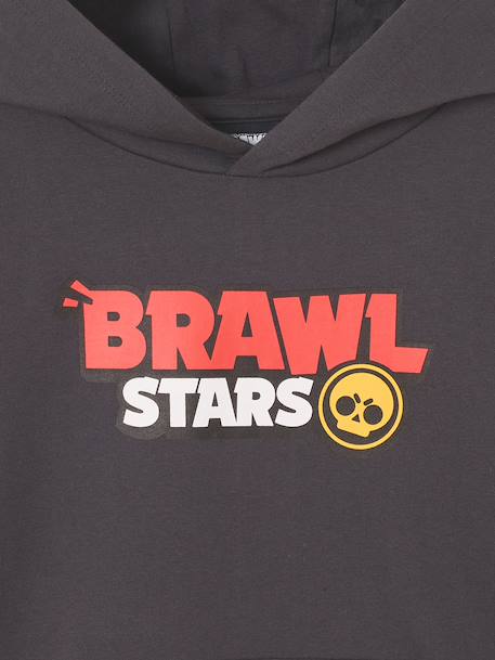 Sweat à capuche Brawl Stars garçon anthracite - vertbaudet enfant 