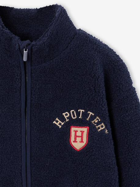 Zip-up Harry Potter jacket for boys navy blue - vertbaudet enfant 